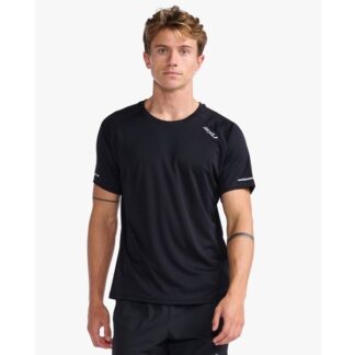 2XU Aero Tee Black/Silver Reflective Black/Silver Reflective XXL