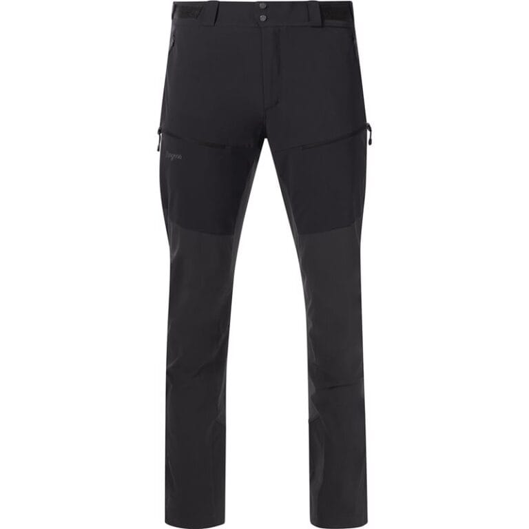 Bergans Rabot Softshell Pants Men Black/Dark Shadow Grey