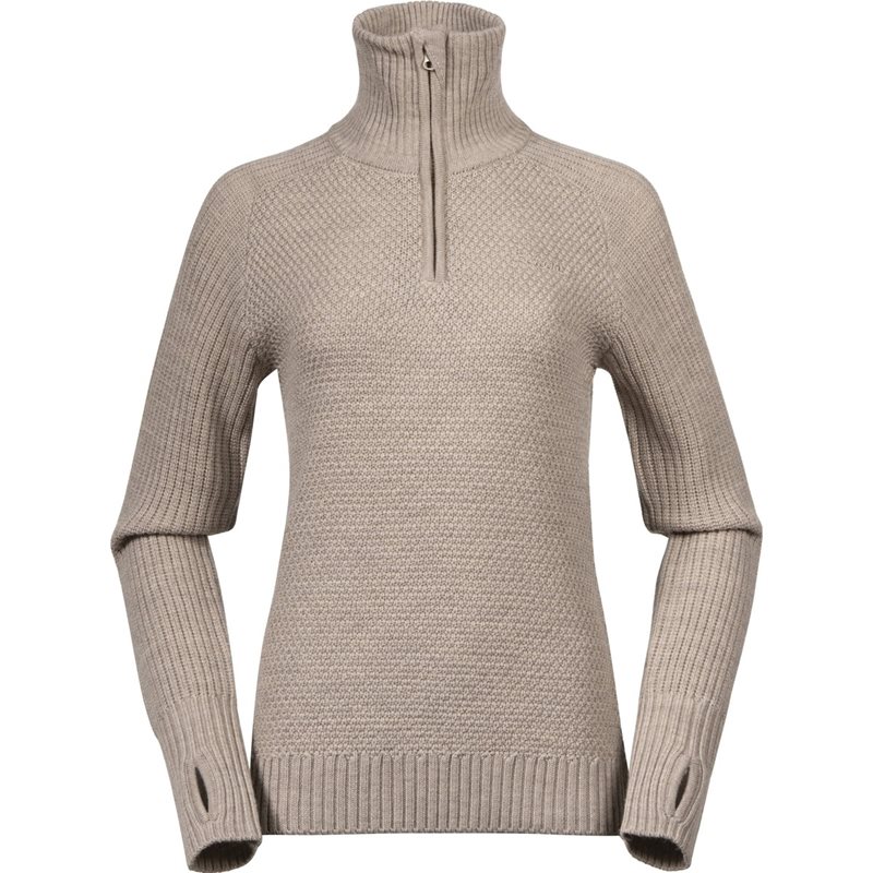 Bergans Ulriken Jumper Women Sandstone Sandstone XS