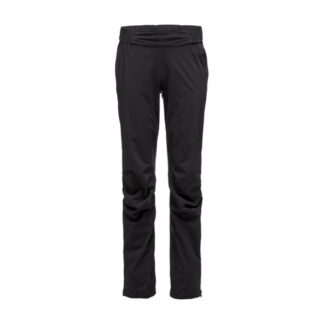 Black Diamond W Stormline Stretch Rain Pants Black Black XS