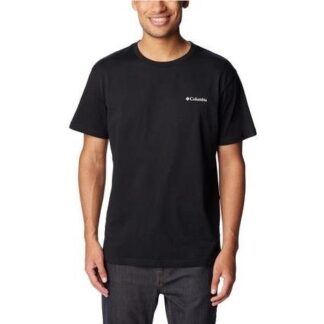 Columbia M Basic Logo SS Black/Graphic Black/Graphic S