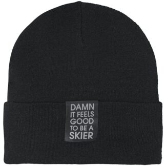 Elevenate Skier Beanie Black Solid