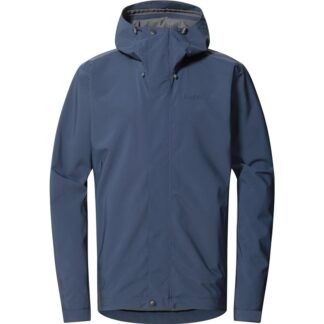 Haglöfs Breeze Proof Jacket Men Tarn Blue Tarn Blue XXL