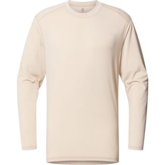Haglöfs Kaise Wool LS Tee Men Chalk Beige Chalk Beige XL