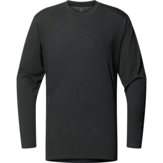 Haglöfs Kaise Wool LS Tee Men True Black True Black S