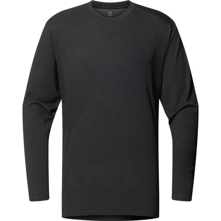 Haglöfs Kaise Wool LS Tee Men True Black