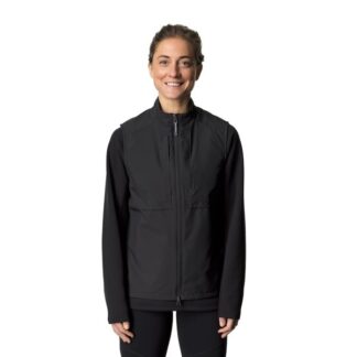 Houdini W's Pace Hybrid Vest True Black XL