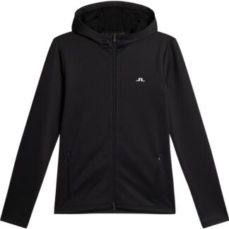 J.Lindeberg Aerialle Zip Hood Black Black S