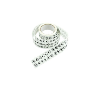 Klistermärken ögon på rulle