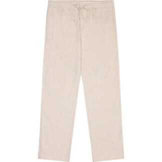 KnowledgeCotton Apparel Fig Loose Linen Pants Light Feather Gray Light Feather Gray M