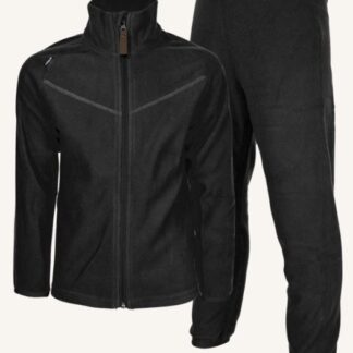 Lindberg Umeå Fleece Set Black Black 130