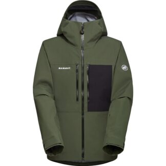 Mammut Stoney HS Hooded Jacket Men Dark Marsh/Black Dark Marsh/Black L