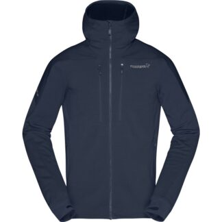 Norrøna Trollveggen Powerstretch Pro Zip Hood M' Indigo Night Blue
