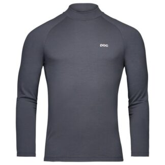 POC M's Layer Merino Mock Neck Jersey Sylvanite Grey Sylvanite Grey S