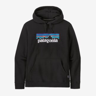 Patagonia M's P-6 Logo Uprisal Hoody Black Black XS