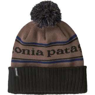 Patagonia Powder Town Beanie Park Stripe: Marlow Brown Park Stripe: Marlow Brown Onesize