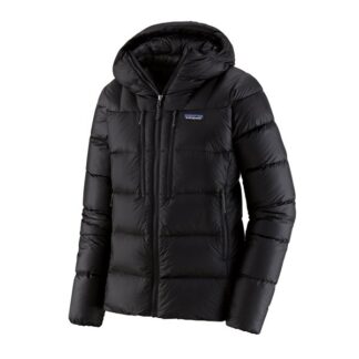 Patagonia W's Fitz Roy Down Hoody Black Black XL