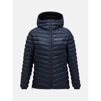 Peak Performance W Frost Down Hood Jacket Black Black S