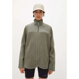 Röhnisch Phoebe Pile Jacket Vetiver Green Vetiver Green S