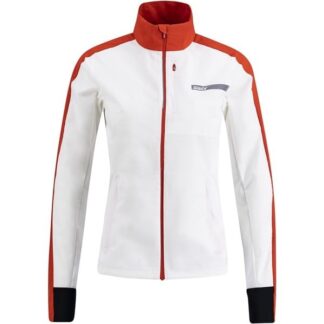 Swix Roadline Wind Jacket W Bright White/Fiery Red XS