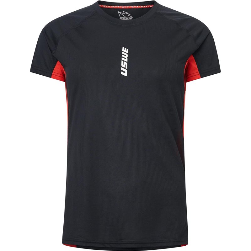 USWE Puls Trail Running Shirt Women Black Black XS