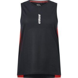 USWE Puls Trail Running Tank Women Black Black XS