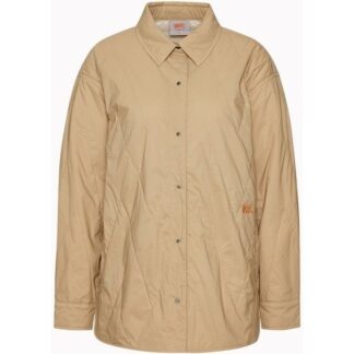 Varg W Lillå Padded Shirt Drift Wood Beige Drift Wood Beige XL