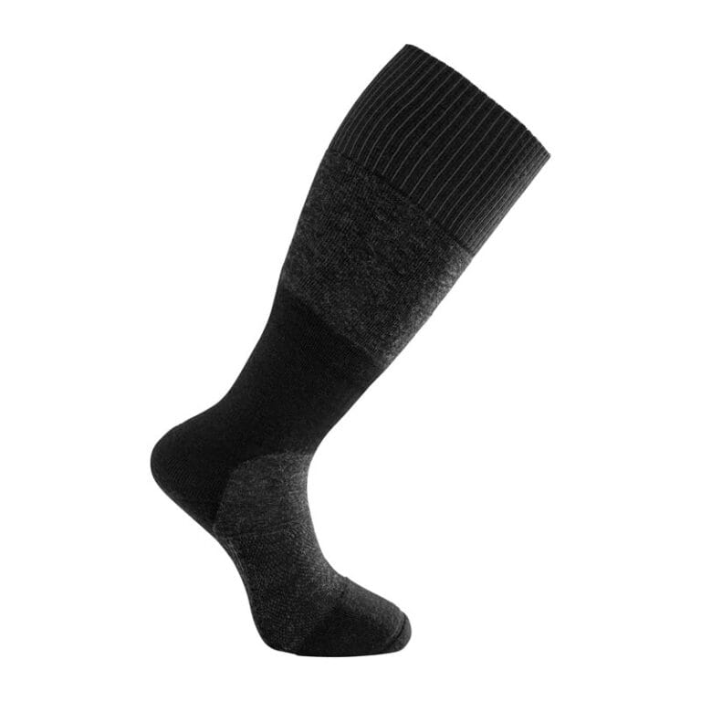 Woolpower Skilled 400 Knee High Socks Black/Dark Grey - 36
