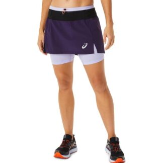 Asics Fujitrail Skort Women Night Shade/Vapor Night Shade/Vapor XS