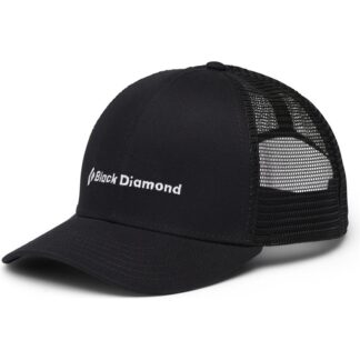 Black Diamond Bd Trucker Hat Black-Black-Bd Wordmark