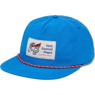 Black Diamond Synthetic Rope Hat Drifter Blue-Wht Dragon Patch