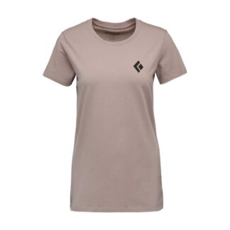 Black Diamond W Eqpmnt For Alpinists Ss Tee Pale Mauve