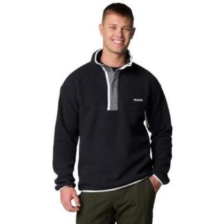 Columbia M Helvetia II Half Snap Fleece Black Black S