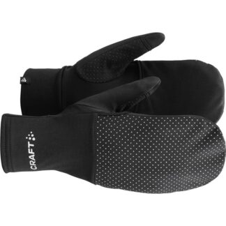 Craft LUMEN FLEECE HYBRID GLOVE 2 Black Black 11
