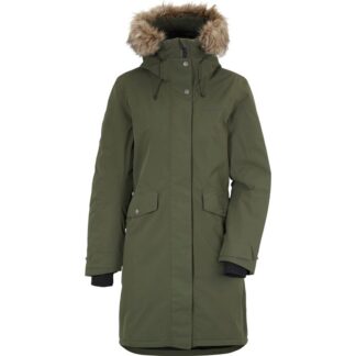 Didriksons Erika Wns Parka 3 Deep Green Deep Green 46