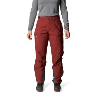 Houdini W's Rollercoaster Pants Deep Red