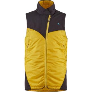Klättermusen Alv Vest Men Sulphur/Raven XS