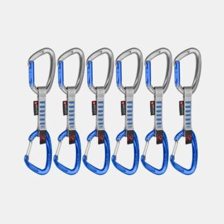 Mammut Crag Keylock Wire 10 cm Indicator 6-Pack