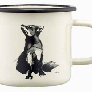 Muurla X Teemu Järvi Red Fox Enamel Mug