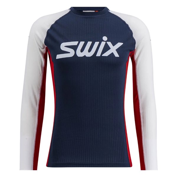 Swix RaceX Classic Long Sleeve M Dark Navy/Bright White Dark Navy/Bright White XL