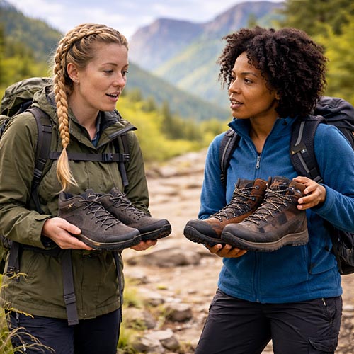 Skall man välja vandringsskor eller vandringskängor?