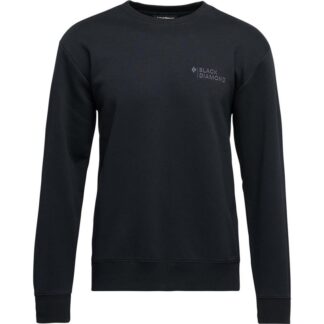 Black Diamond M Mini Stacked Crewneck Black Black M