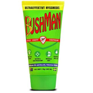 Bushman Myggmedel Dry Gel 75 g