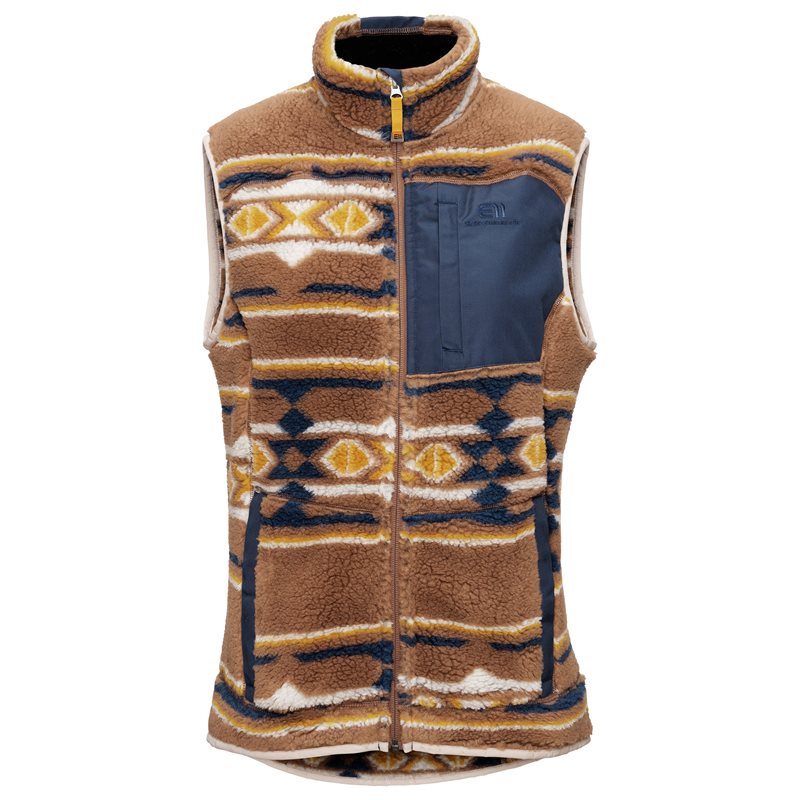 Elevenate W Glacier Pile Vest Kelim Kelim XS