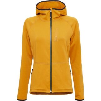 Elevenate Women's Skiers Fleece Hood Mineral Yellow Mineral Yellow S