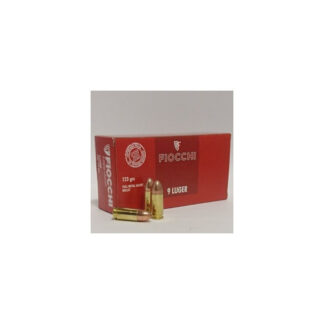Fiocchi 9 mm Luger 124 gr FMJ 50 st/ask