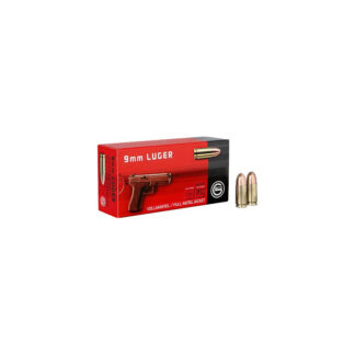 Geco patroner 9 mm Luger FMJ 8,0 g 50 st/ask