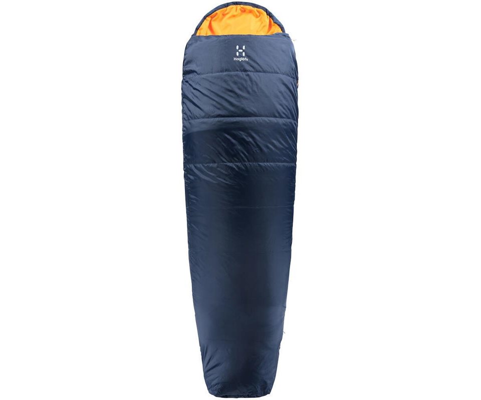 Haglöfs Tarius Lite +8 Sleeping Bag 190cm Midnight Blue/Tangerine Left Zipper