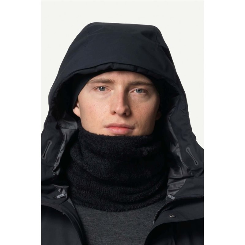 Houdini Lykan Neck Gaiter True Black True Black S