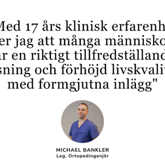 Ortopedservice Formgjutna Sulor/Skoinlägg